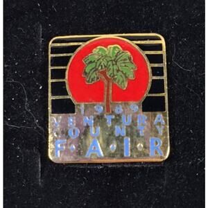 1989 Ventura County Fair Pin for a Hat, Lapel, Lanyard, Jacket or Backpack